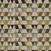 Luxury Window Curtains—Green/ Black /Grey Color—High-Quality Fabric—100% Polyester—Sold by The Yard—54" Inches Wide